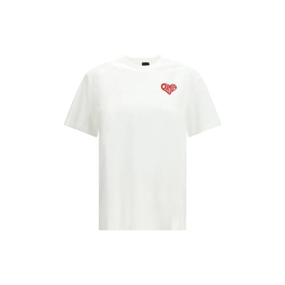 PINKO Strepitoso AMORE Print Cotton T-Shirt