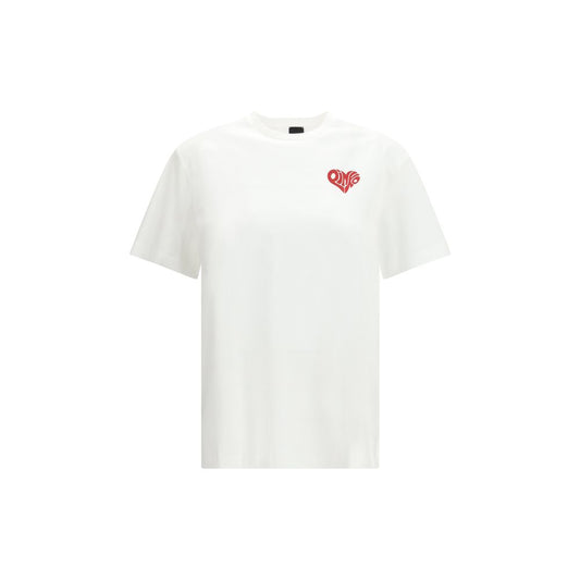 PINKO Strepitoso AMORE Print Cotton T-Shirt