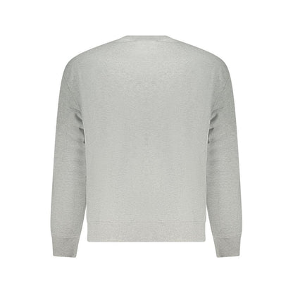 Calvin Klein Gray Cotton Men's Sweatshirt - Urban-Chic Essential