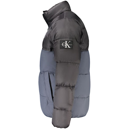 Calvin Klein Blue Polyester Men's Jacket