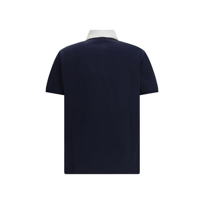 Gucci Blue Cotton Polo Shirt – Timeless Luxury