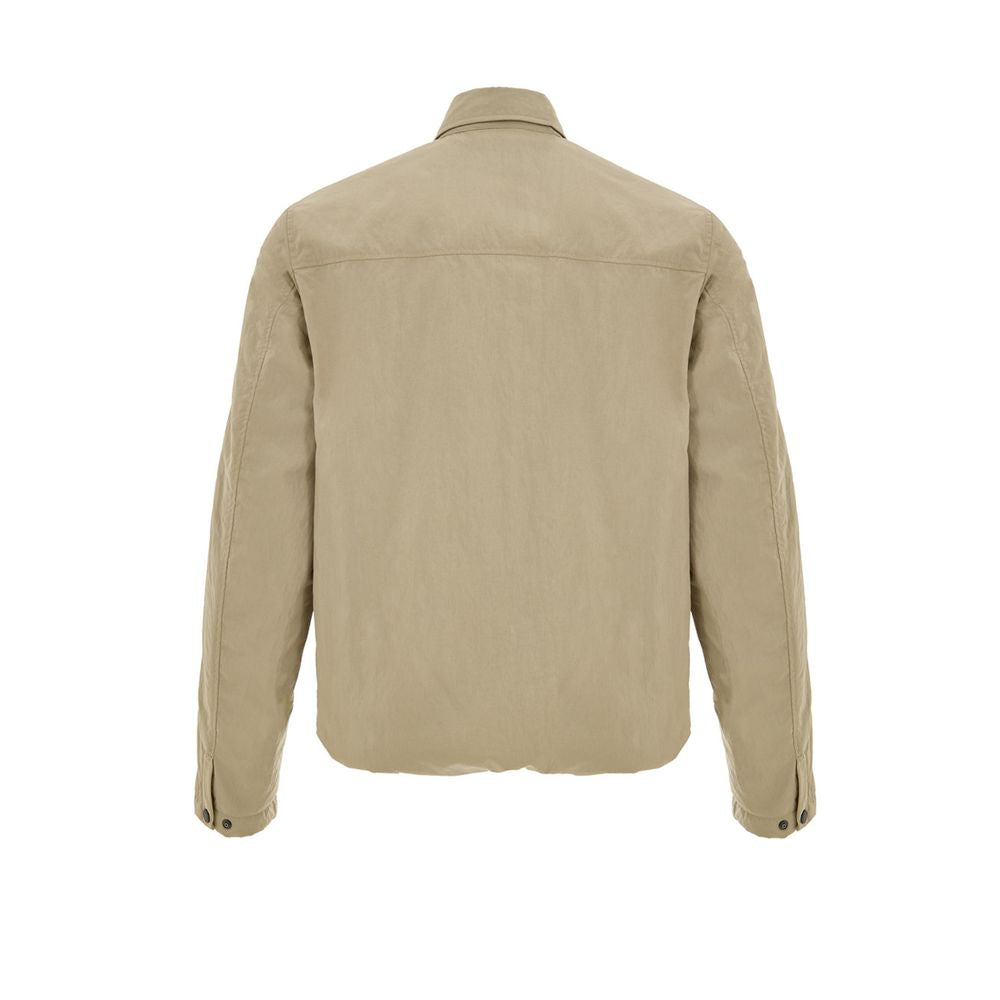 Paul & Shark Beige Technical Fabric Overshirt Jacket