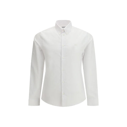 Burberry White Cotton Shirt - Casual Elegance for Everyday Wear