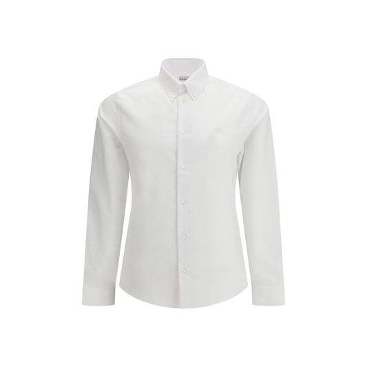 Burberry White Cotton Shirt - Casual Elegance for Everyday Wear