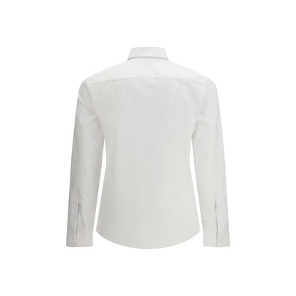 Burberry White Cotton Shirt - Casual Elegance for Everyday Wear