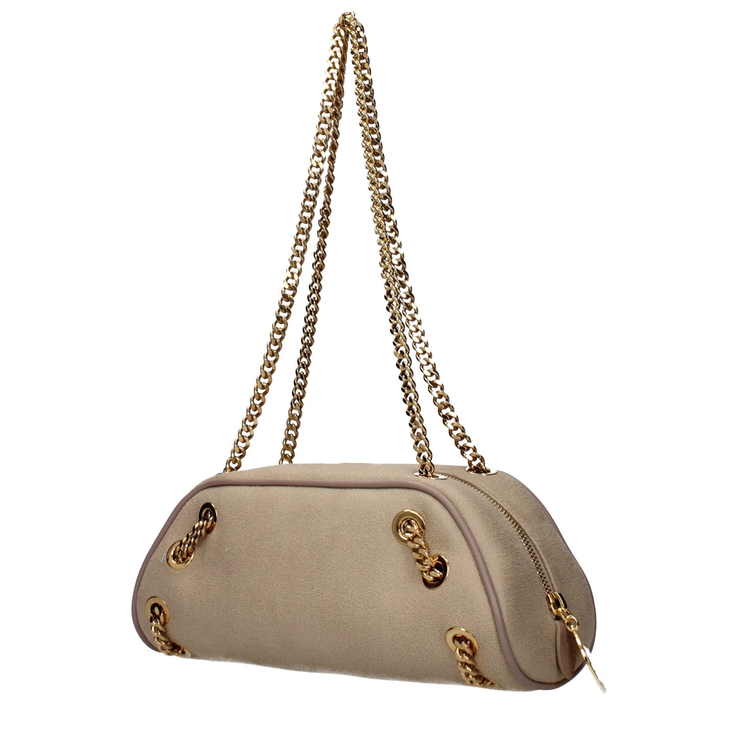 Stella McCartney Beige Falabella Bowling Shoulder Bag