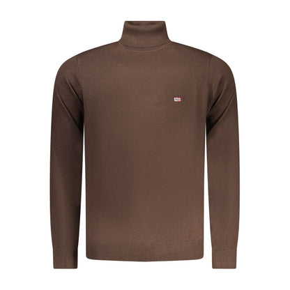 Norway 1963 Brown Men's Turtleneck Sweater