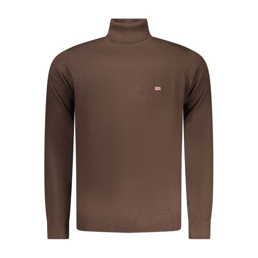 Norway 1963 Brown Men's Turtleneck Sweater
