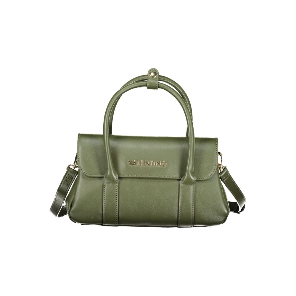 Mario Valentino Verde Green Faux Leather Handbag