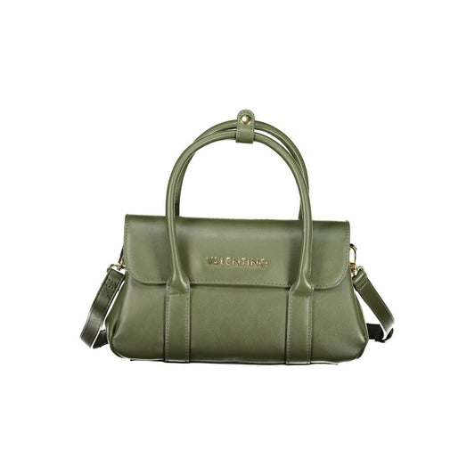 Mario Valentino Verde Green Faux Leather Handbag