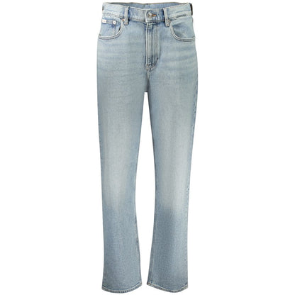 Calvin Klein Azzurro Cotton Women's Jeans
