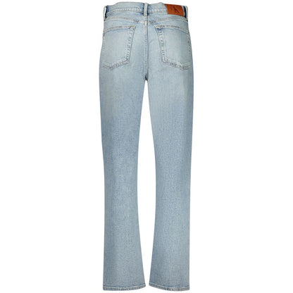 Calvin Klein Azzurro Cotton Women's Jeans