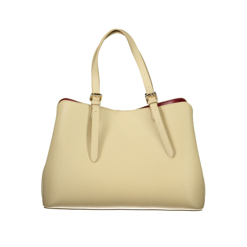 TWINSET Beige Polyurethane Women Handbag