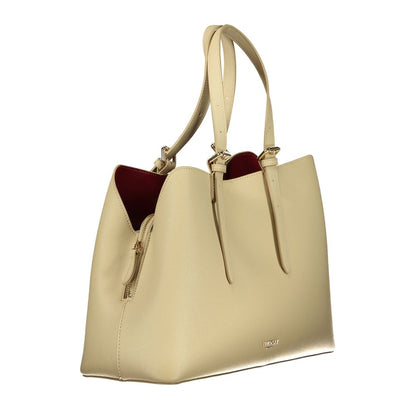 TWINSET Beige Polyurethane Women Handbag