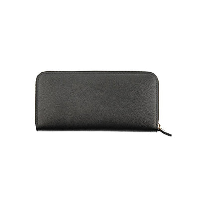 TWINSET Black Polyurethane Women Wallet