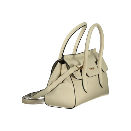 TWINSET Beige Polyurethane Women Handbag