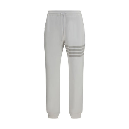 Thom Browne White Cotton Joggers