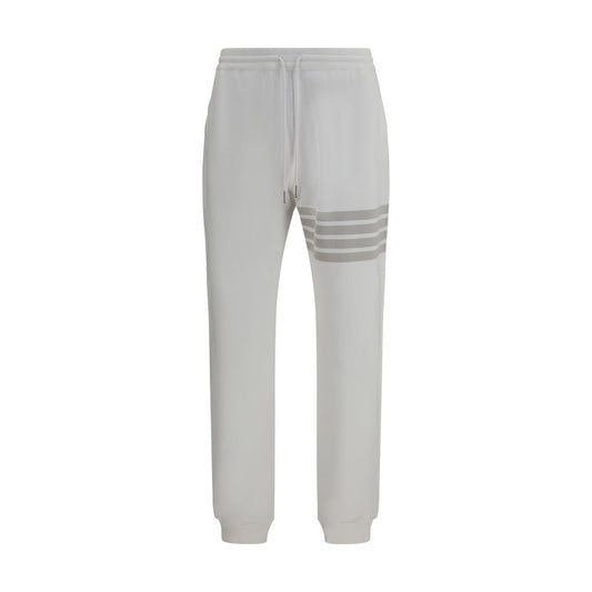 Thom Browne White Cotton Joggers