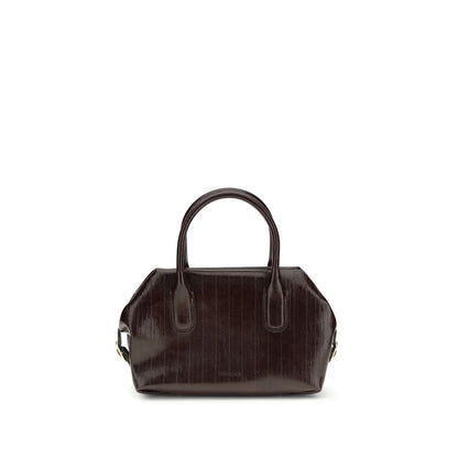THEMOIRè Brown Polyethylene Shoulder Bag - Tallia Trank Small Shoulder Bag