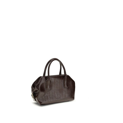 THEMOIRè Brown Polyethylene Shoulder Bag - Tallia Trank Small Shoulder Bag