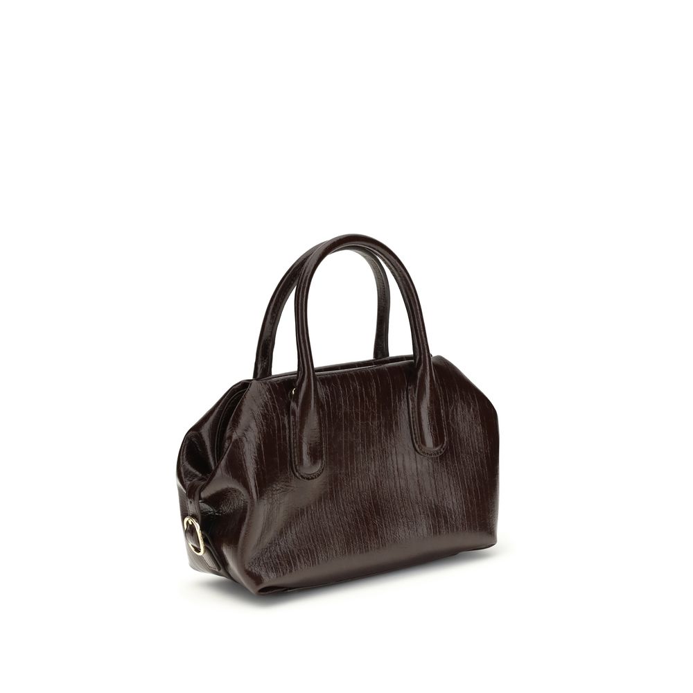 THEMOIRè Brown Polyethylene Shoulder Bag - Tallia Trank Small Shoulder Bag