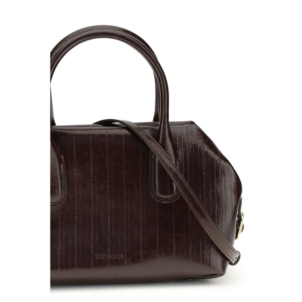THEMOIRè Brown Polyethylene Shoulder Bag - Tallia Trank Small Shoulder Bag