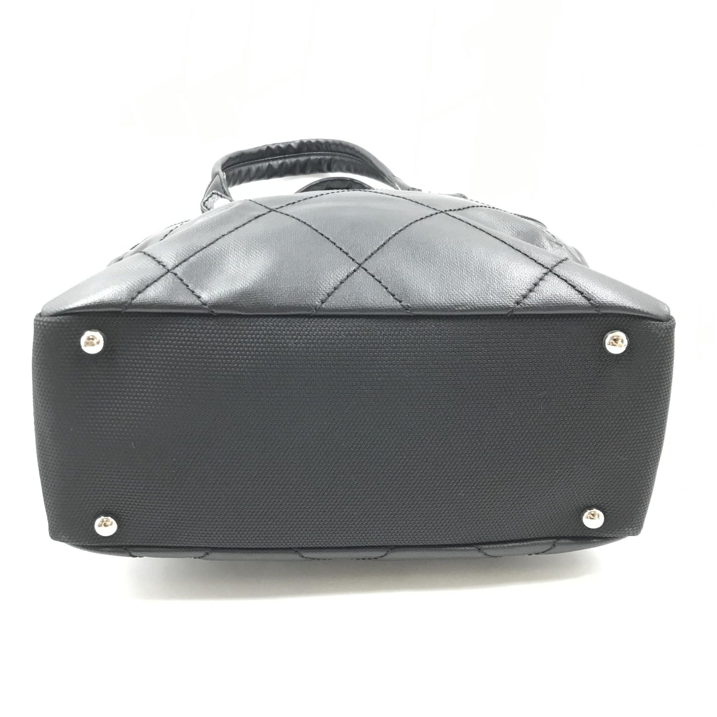 Chanel Preloved Black Canvas Paris-Biarritz Tote PM Handbag – Timeless Elegance in Immaculate Condition