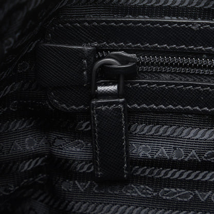 Prada Preloved Black Camouflage Tessuto Nylon Tote Bag - Luxury and Versatility Redefined