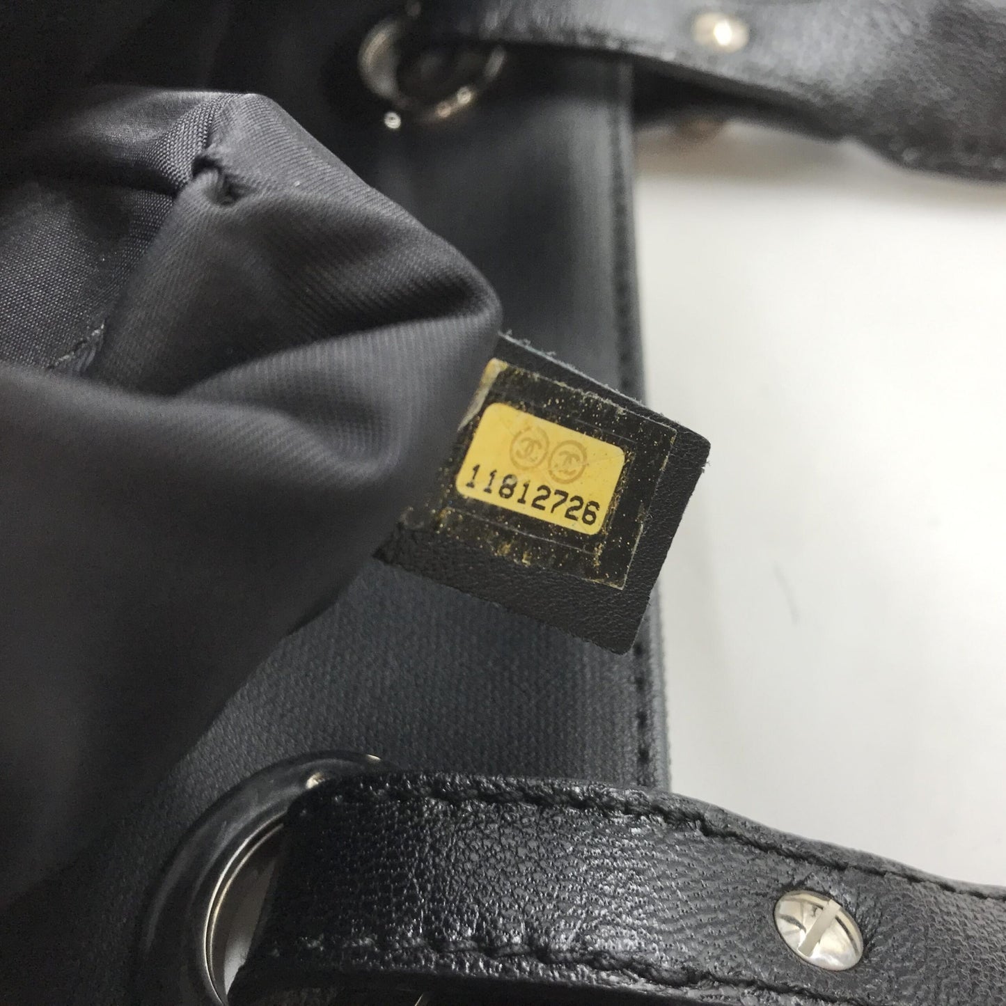 Chanel Preloved Black Canvas Paris-Biarritz Tote PM Handbag – Timeless Elegance in Immaculate Condition