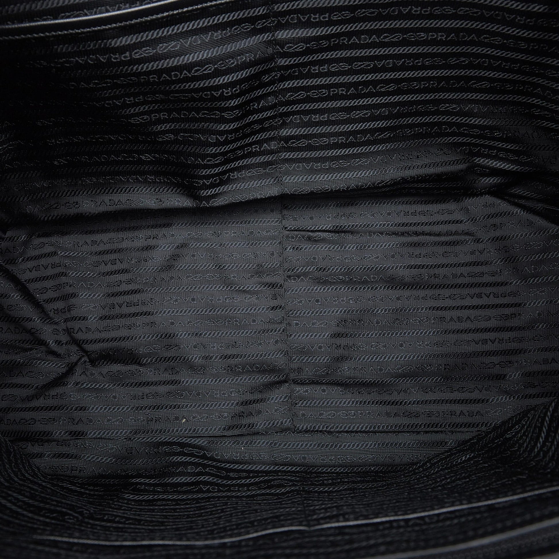 Prada Preloved Black Camouflage Tessuto Nylon Tote Bag - Luxury and Versatility Redefined