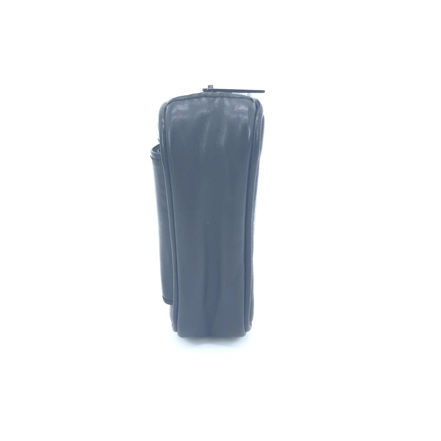 Louis Vuitton Black Leather Zippered Carrying Case – Pristine Preloved Luxury Accessory