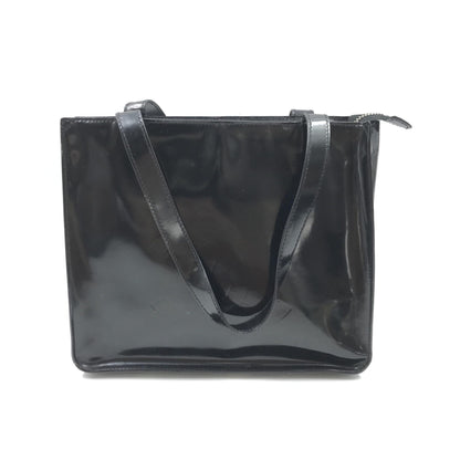 Chanel Black Patent Leather Tote - Preloved Luxury Classic from the Prestigious 5-Series