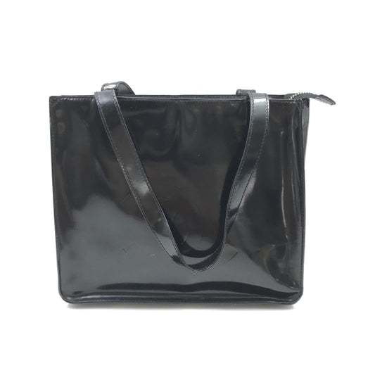 Chanel Black Patent Leather Tote - Preloved Luxury Classic from the Prestigious 5-Series
