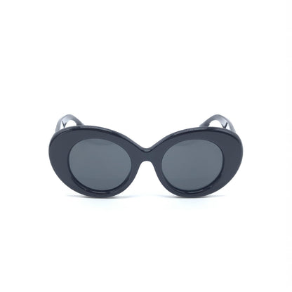 Burberry Black Oversized Round Sunglasses - Preloved Luxury with Vintage Charm
