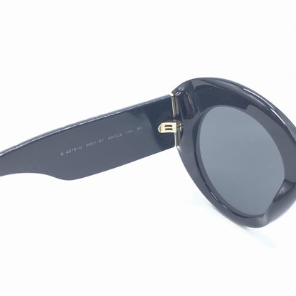 Burberry Black Oversized Round Sunglasses - Preloved Luxury with Vintage Charm