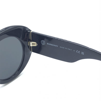 Burberry Black Oversized Round Sunglasses - Preloved Luxury with Vintage Charm