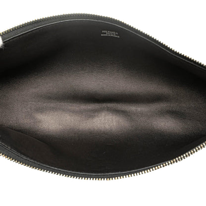 Hermès Black Woven Shoulder Bag - Preloved Luxury with Timeless Character