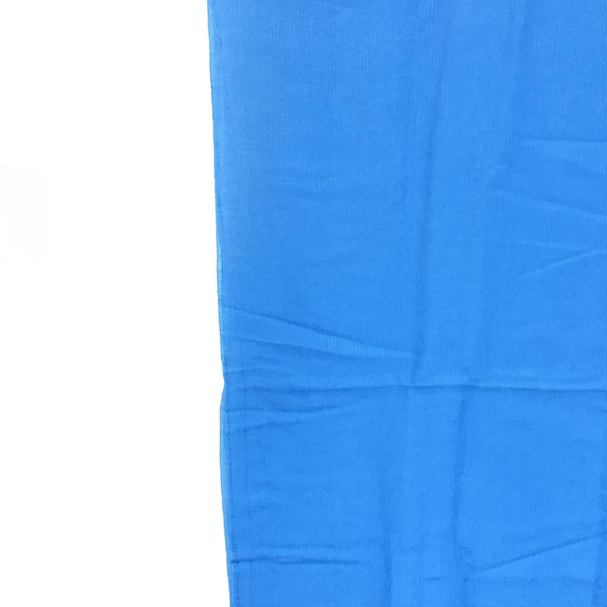 Hermès Preloved Blue Silk Scarf - Exquisite Elegance in Excellent Condition