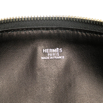 Hermès Black Woven Shoulder Bag - Preloved Luxury with Timeless Character