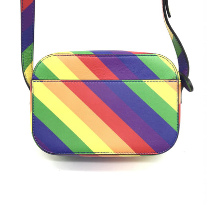 Balenciaga Preloved Rainbow Camera Handbag – Exquisite Luxury in Excellent Condition