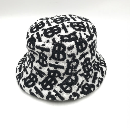 Burberry Preloved Cotton Monogram Jacquard Towel Bucket Hat – Exquisite Luxury Accessory