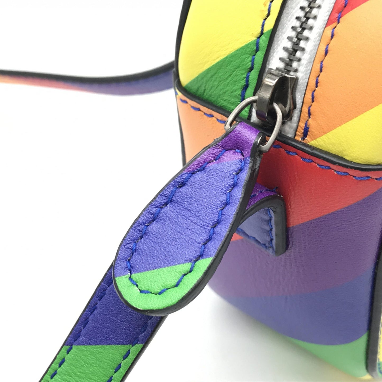 Balenciaga Preloved Rainbow Camera Handbag – Exquisite Luxury in Excellent Condition