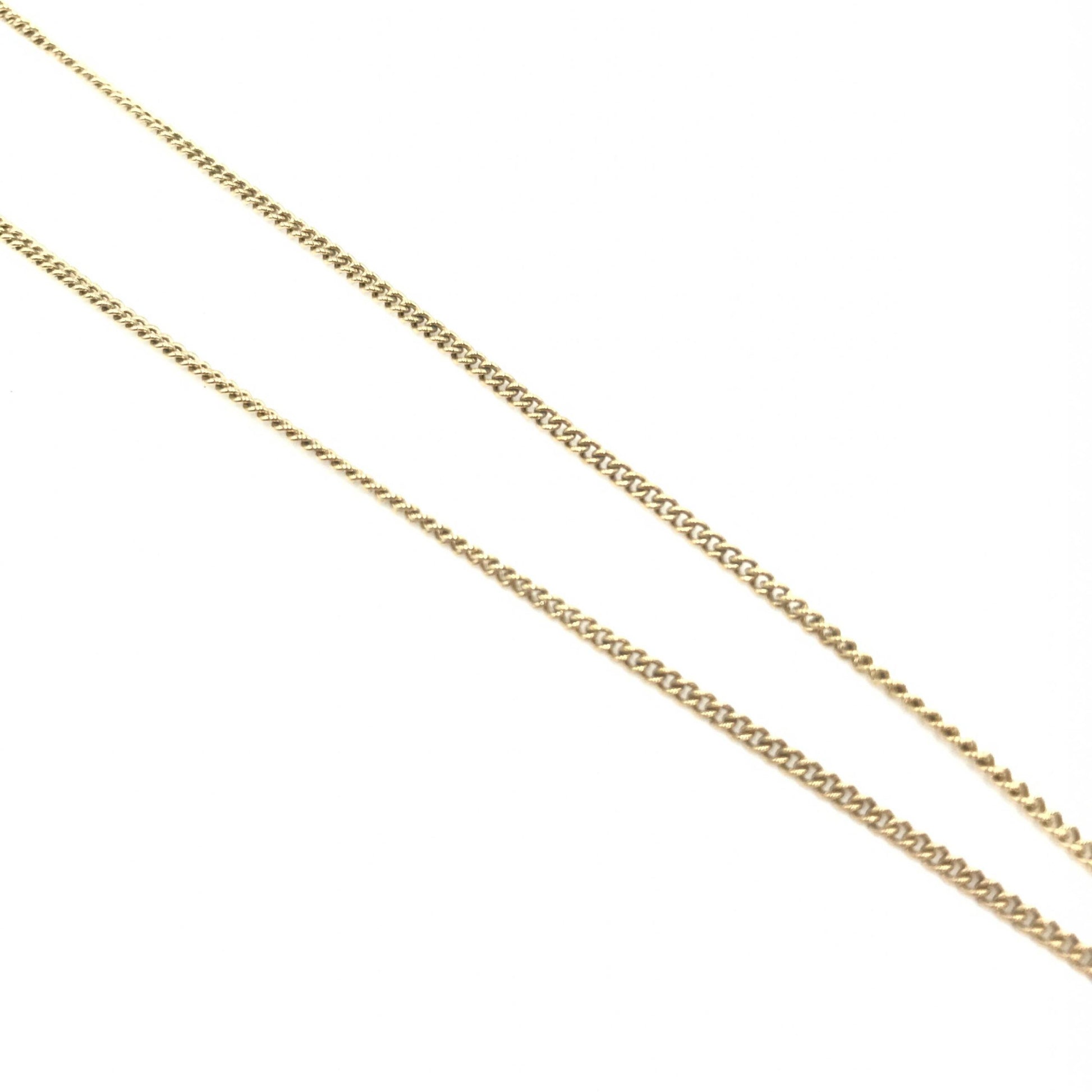 Christian Dior Vintage Dolphin Motif Rhinestone Gold Plated Necklace - Preloved Elegance