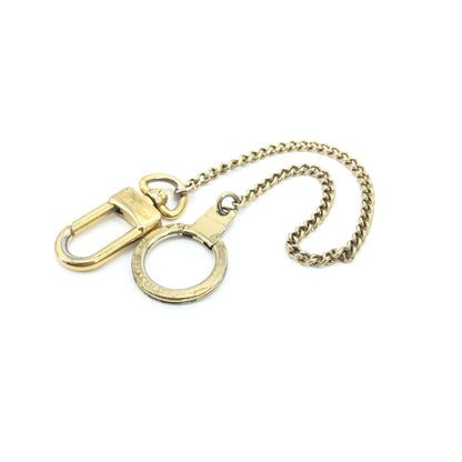 Louis Vuitton Preloved Gold Metal Bag Extender Keychain - Exquisite Chaine Ancre Key Charm