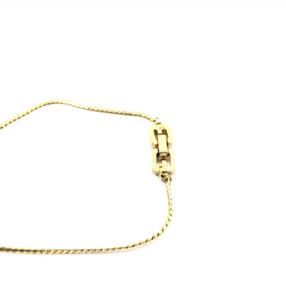 Givenchy Preloved Pendant Necklace - A Timeless Elegance in Gold Finish with Minor Character Marks