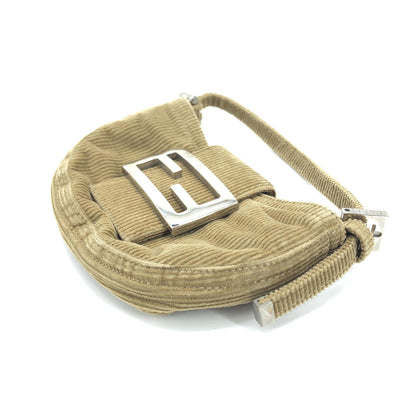 Fendi Preloved Mini Mamma Bucket Handbag - Exquisite Brown Luxury Accessory in Very Good Condition