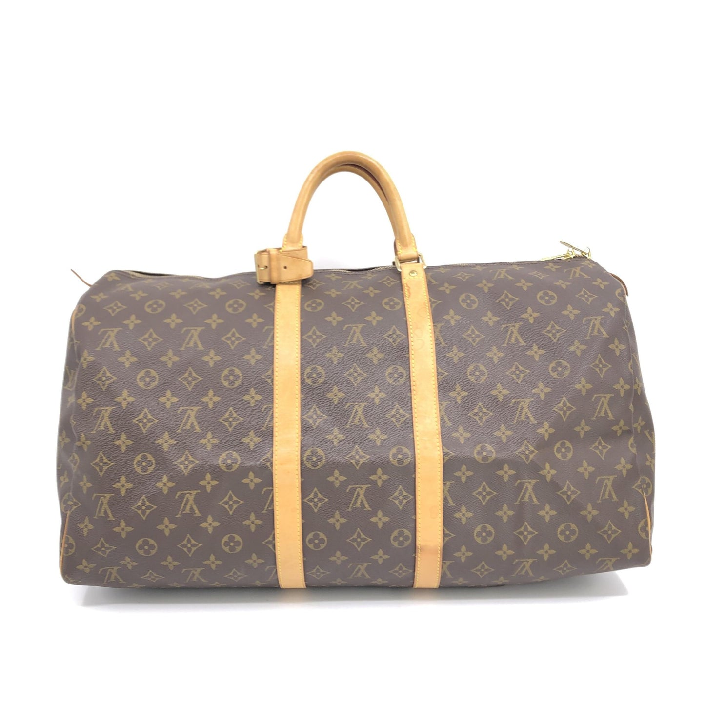 Louis Vuitton Monogram Keepall 55 Handbag - Preloved Elegance with Timeless Charm