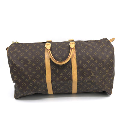 Louis Vuitton Monogram Keepall 55 Handbag - Preloved Elegance with Timeless Charm