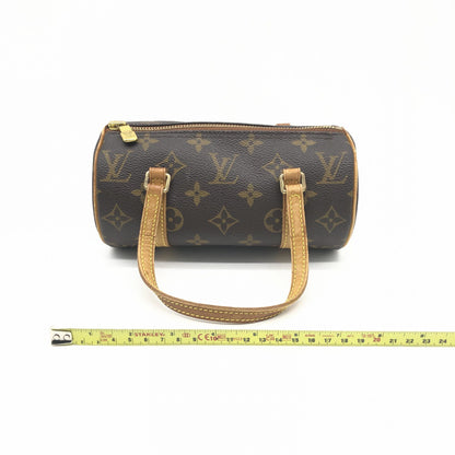 Louis Vuitton Preloved Monogram Papillon 19 Handbag – Timeless Elegance in Good Condition