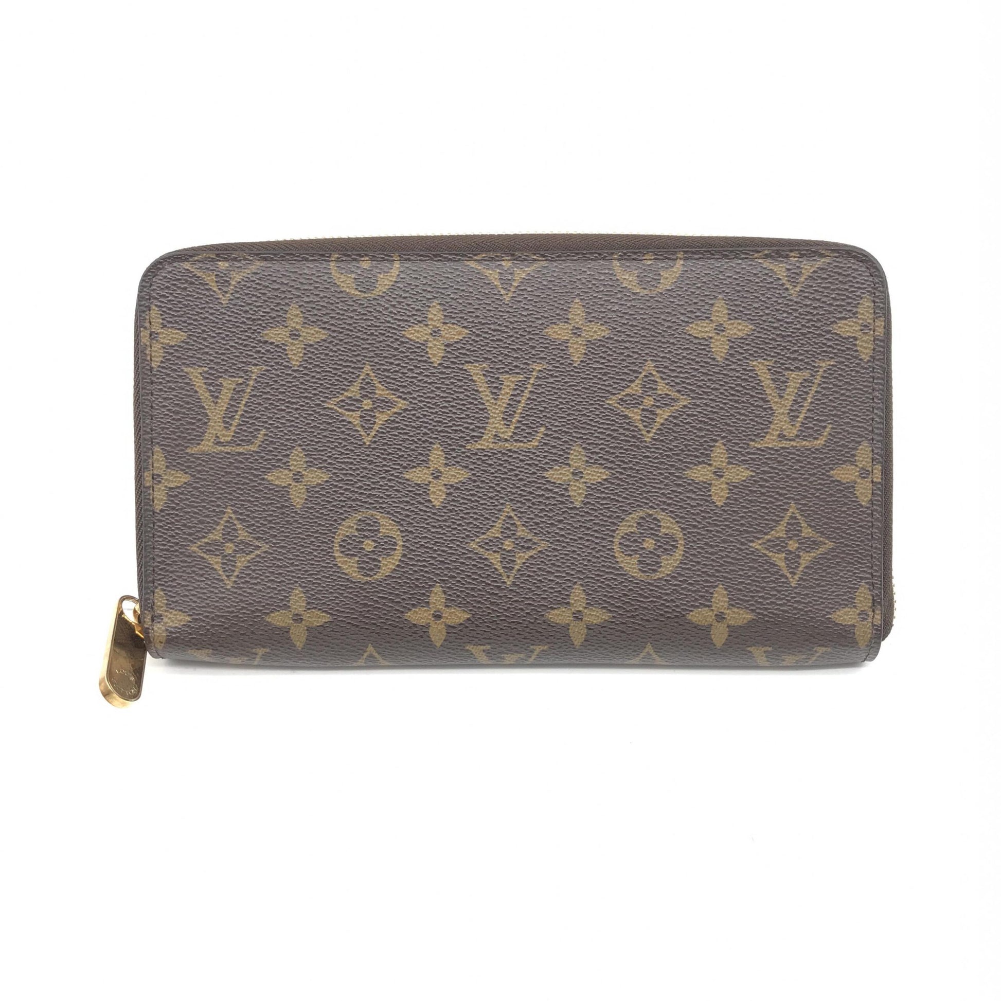 Louis Vuitton Monogram Zippy Wallet - Preloved Luxury in Very Good Condition